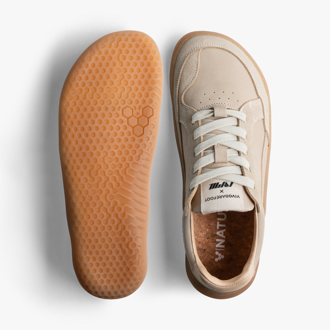 Vivobarefoot - Gobi Sneaker Premium Leather - Sand - Men's