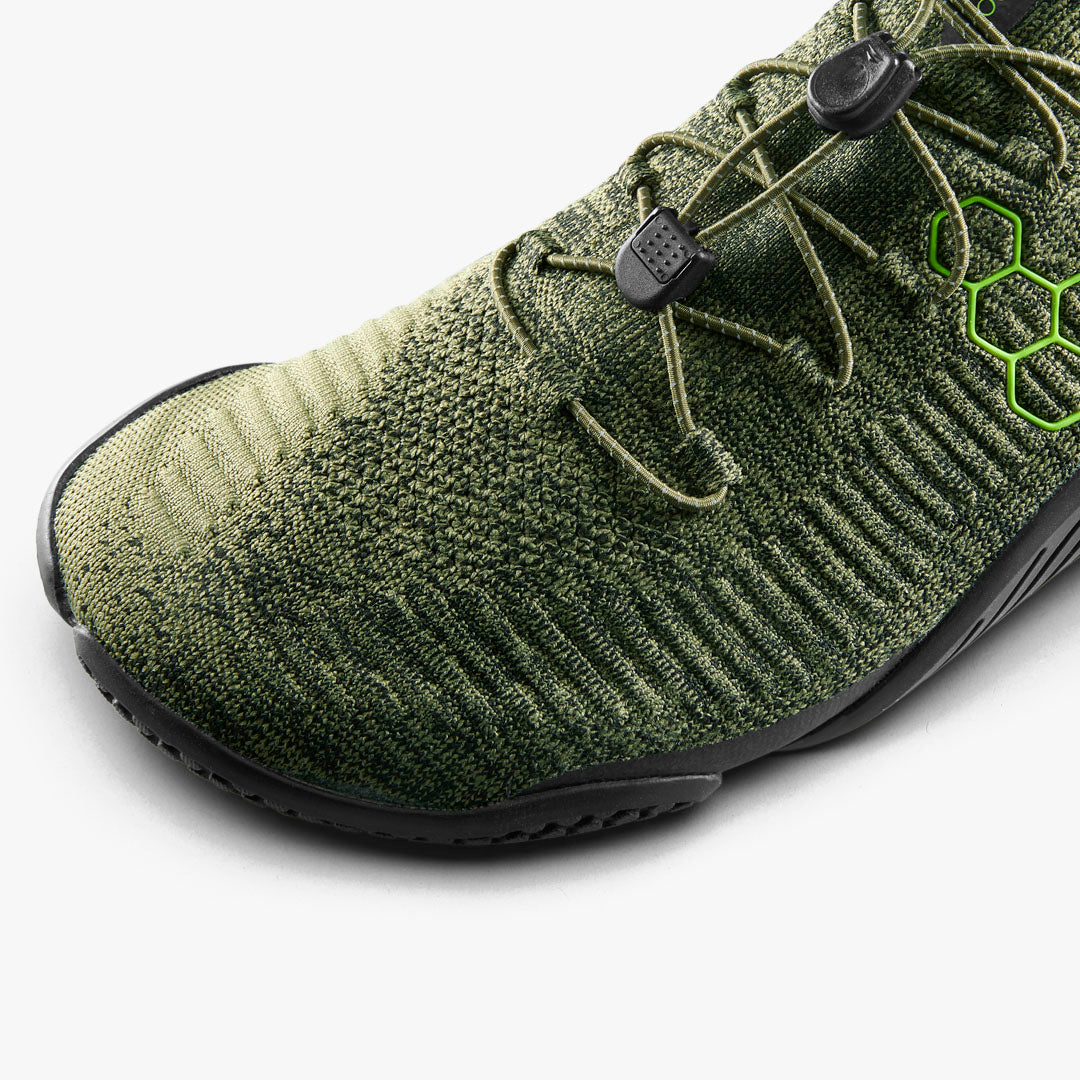 Vivobarefoot - Motus Flex - Forest Green / Acid Lime - Men's