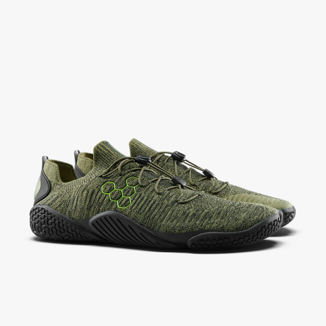 Vivobarefoot - Motus Flex - Forest Green / Acid Lime - Men's