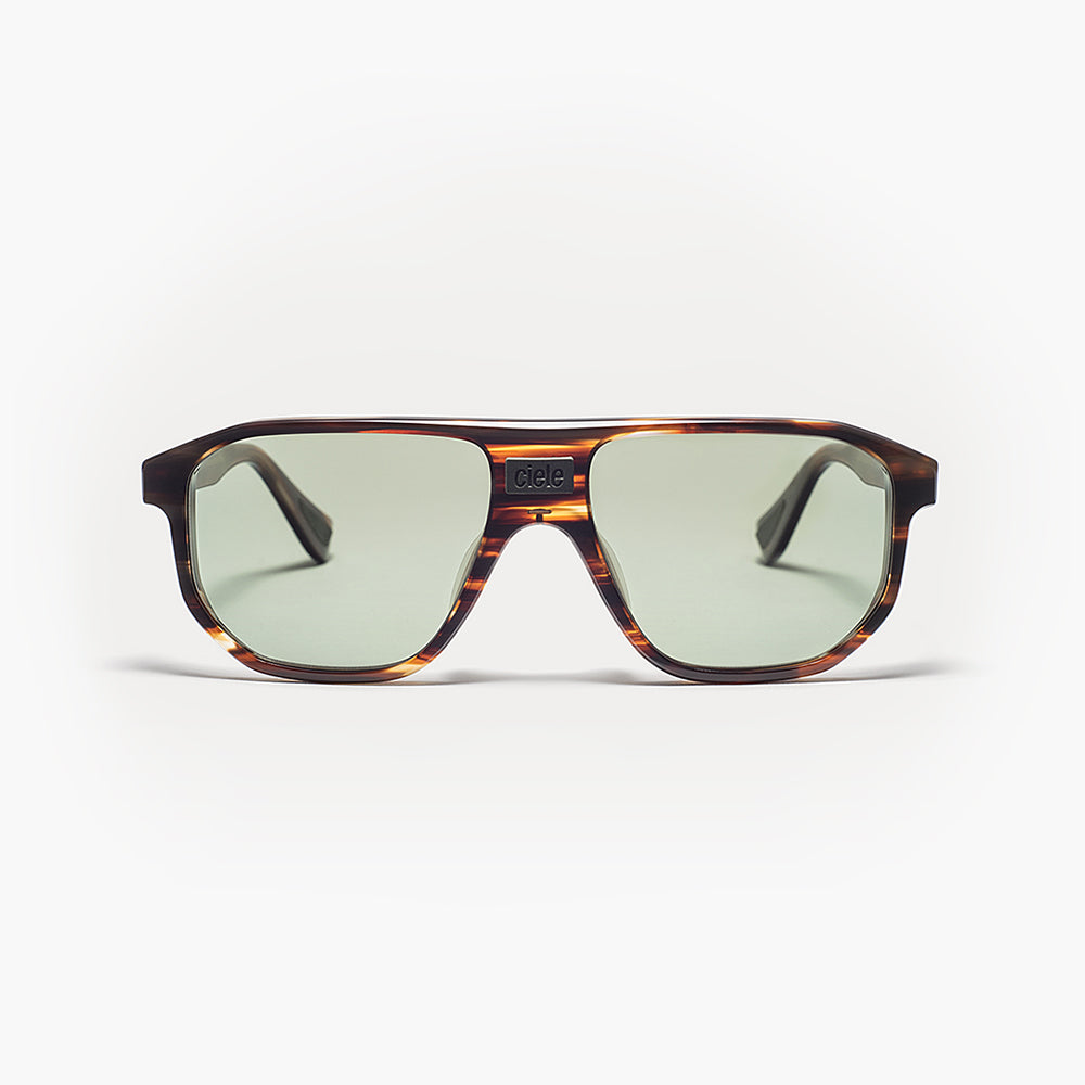 Article One x Ciele - GT2 Sunglasses - Hava Havana (Polarized Green Lenses)