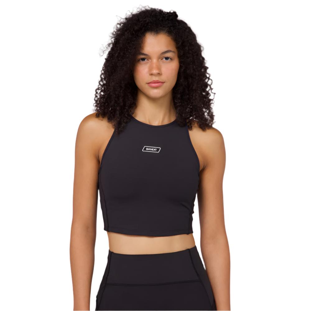 Bandit - Stamina Luna Race Crop - Black - Women's