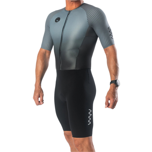 WYN republic - CdA Aero Triathlon Suit - Gunmetal Gray - Men's