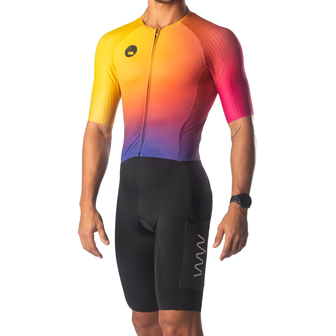 WYN republic - WC24 Hi Velocity X Triathlon Suit - Kona Sunset - Men's