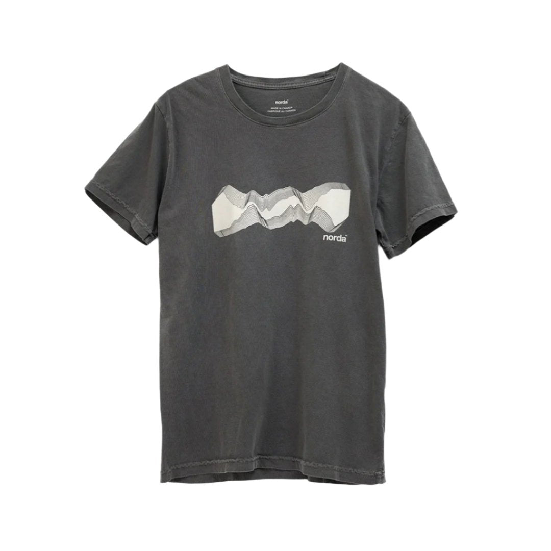 norda - Mindscape Tee - Sun-Faded Black - Men's