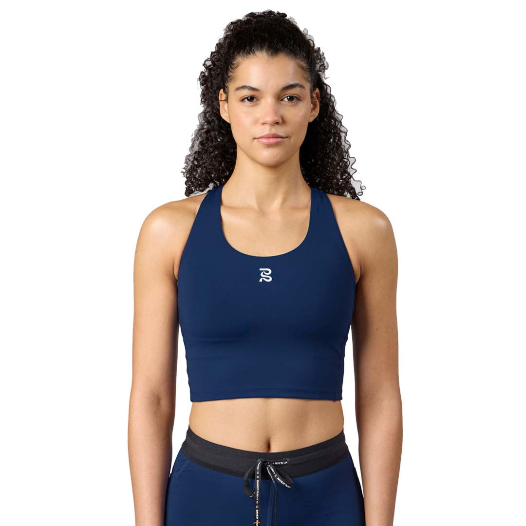 Bandit - Stamina™  Scoop Neck Race Crop - NY Navy - Women's