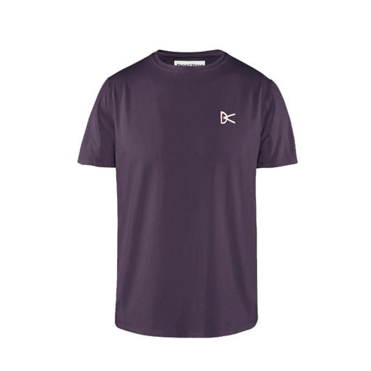 District Vision - Lightweight Short Sleeve Tee - Plum - Men's