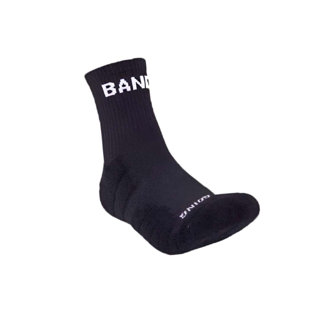 Bandit - Cushion Run Quarter Socks With CoolMax™ - Black - 2-pack