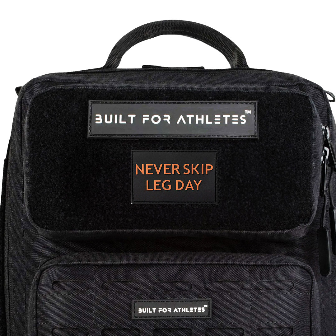 Built for Athletes - Patch - Never Skip Leg Day