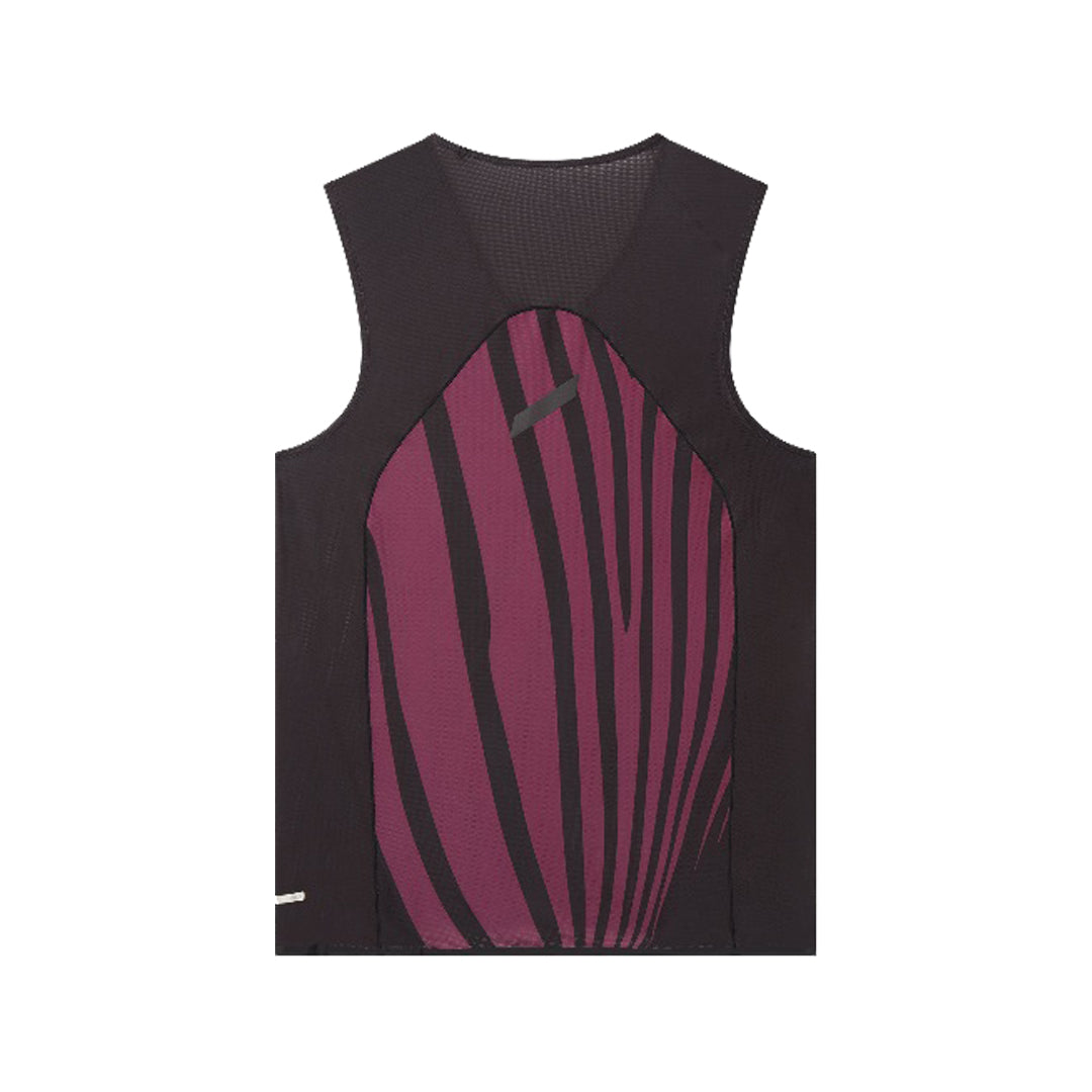 SOAR - Singlet - Black/Zebra Print - Men's