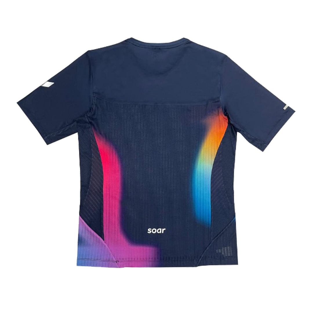 SOAR - Hot Weather T - Navy Rainbow - Men's