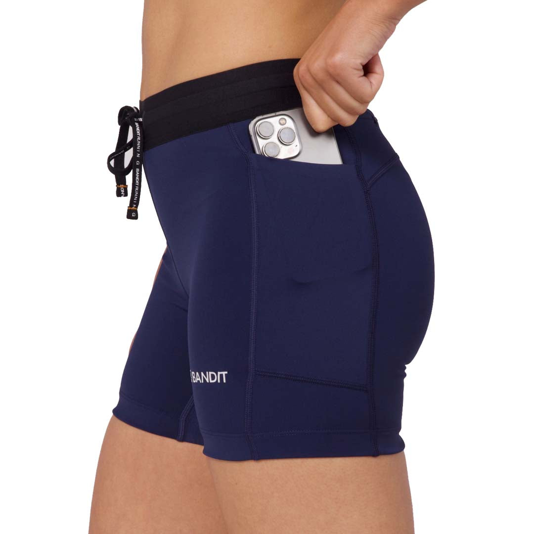 Bandit - Stamina 5" Compression Shorts - NY Navy - Women's