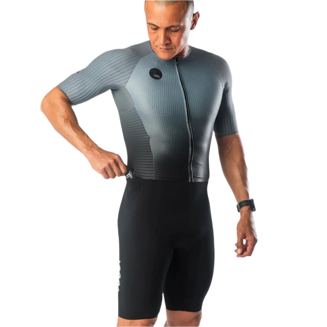 WYN republic - CdA Aero Triathlon Suit - Gunmetal Gray - Men's