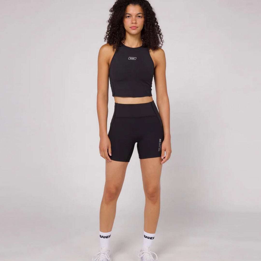 Bandit - Stamina Luna Race Crop - Black - Women's