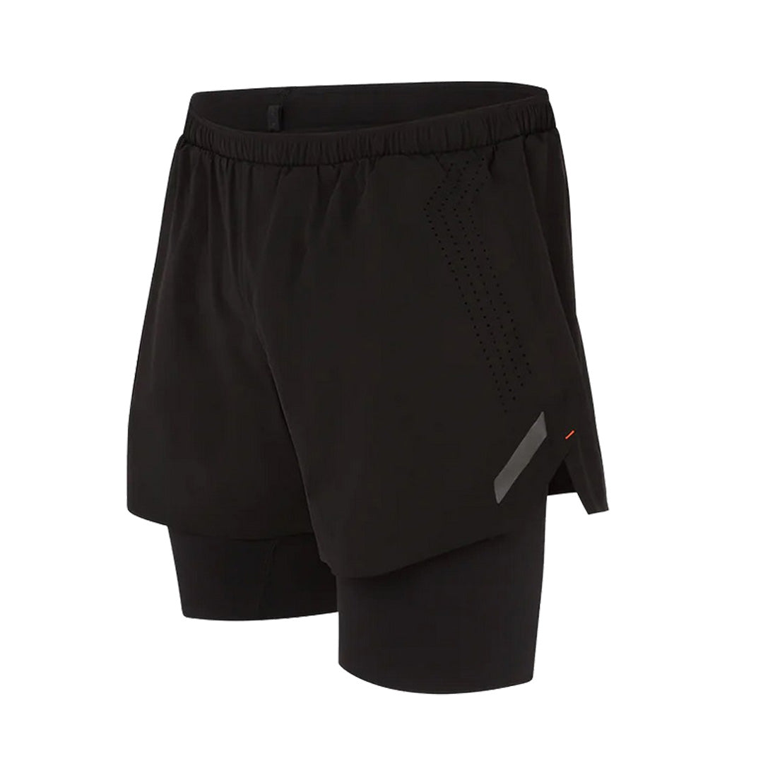 SOAR - Dual Run Shorts - Black - Men's