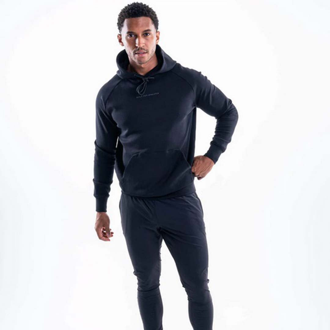 Built for Athletes - Hoodie - Black - Men's