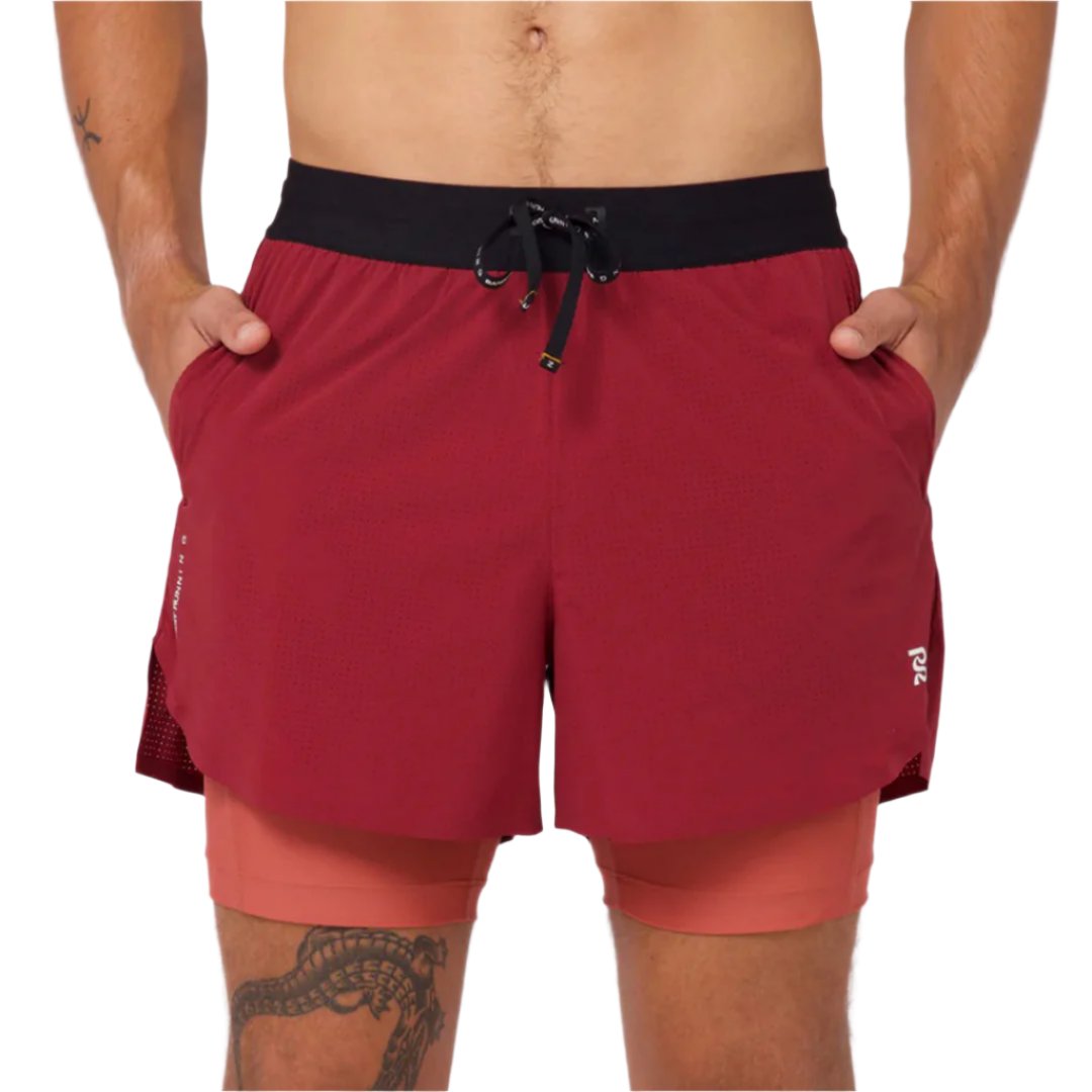 Bandit - Vento™ 4" 2-in-1 Short - Cherry Spice - Men's