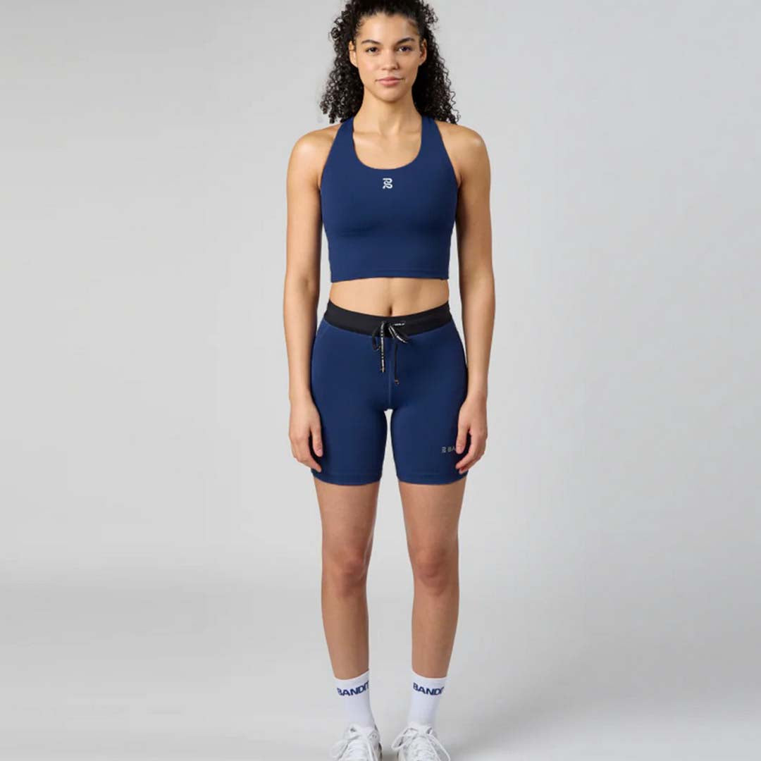 Bandit - Stamina™  Scoop Neck Race Crop - NY Navy - Women's