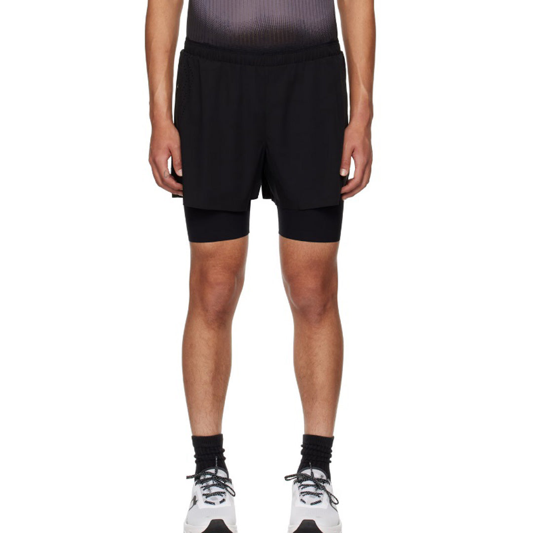 SOAR - Dual Run Shorts - Black - Men's