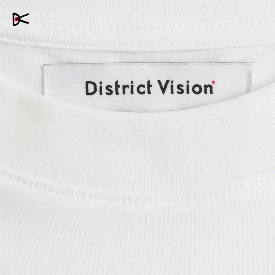 District Vision - California Cotton Tee - Monkey Mind Bone - Men's