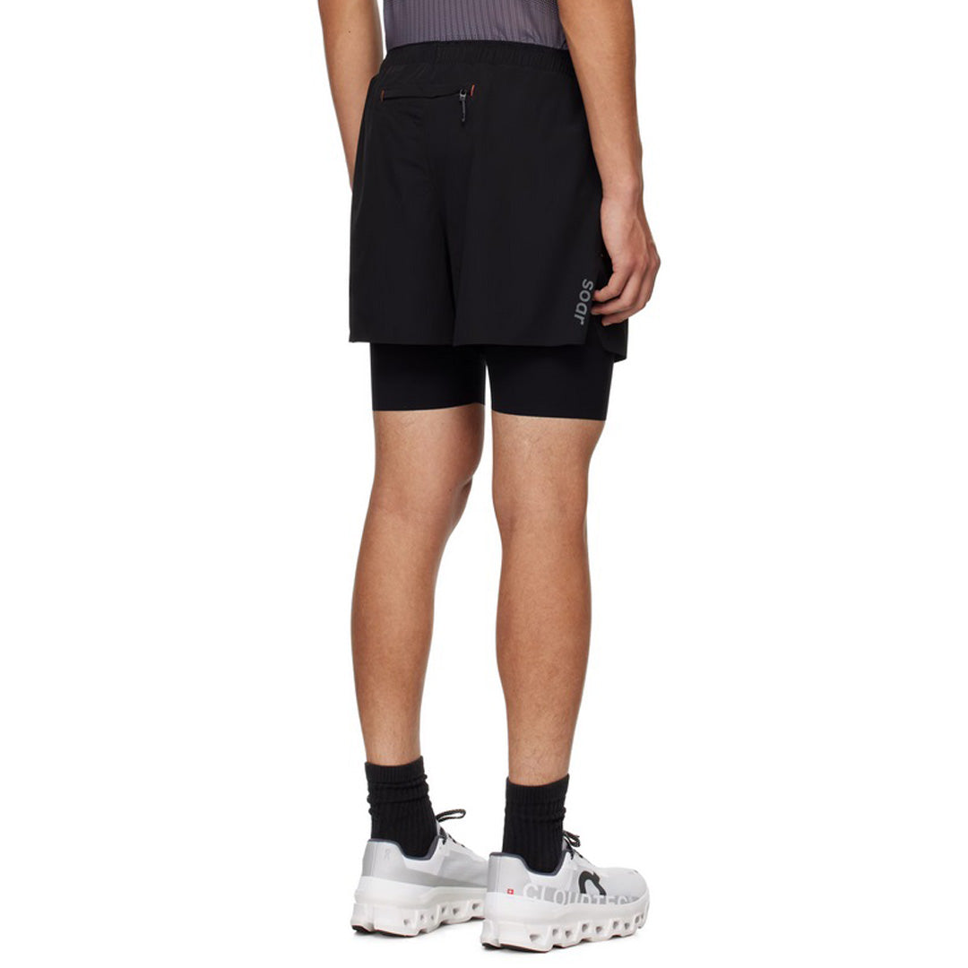 SOAR - Dual Run Shorts - Black - Men's