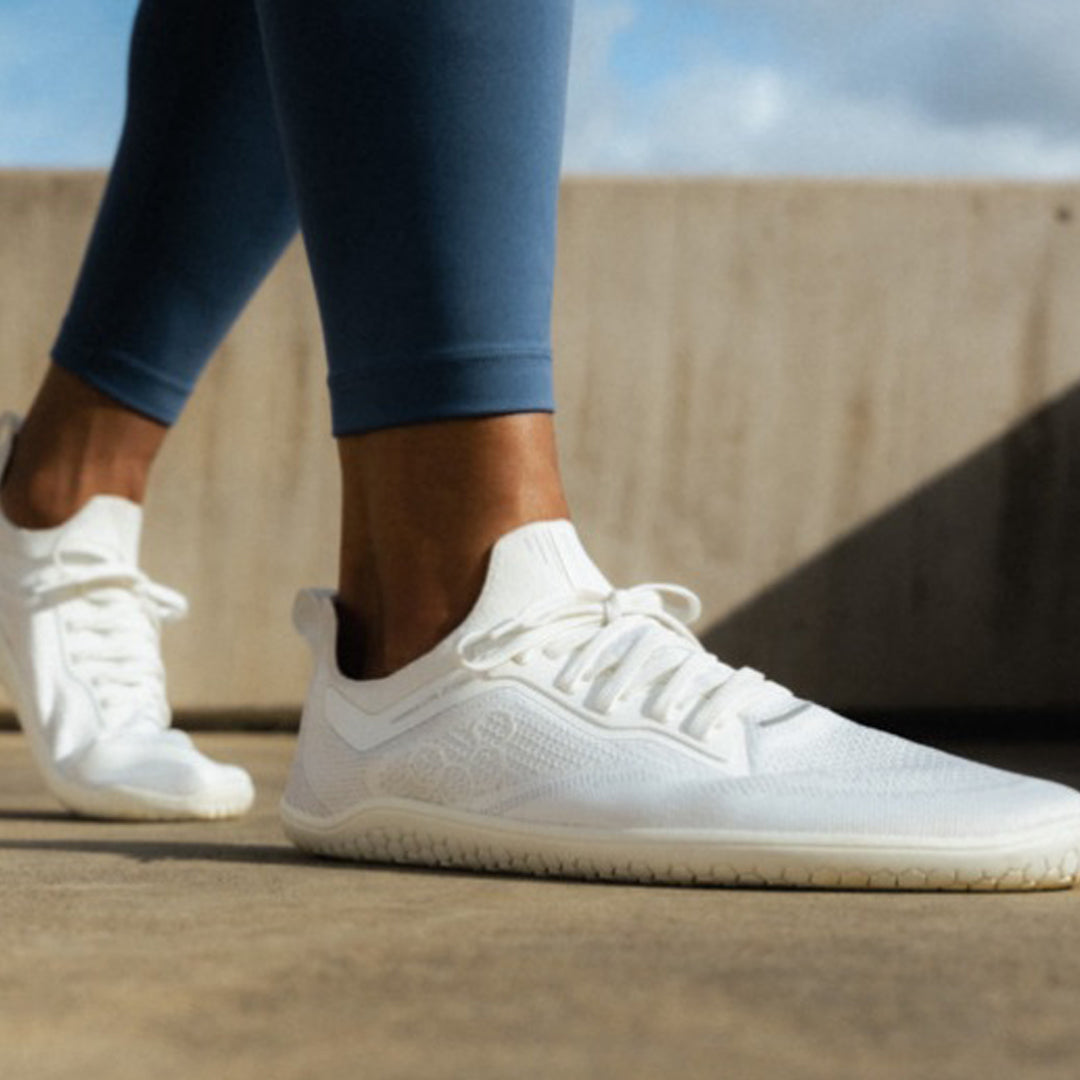 Vivobarefoot - Primus Lite Knit - Bright White - Women's