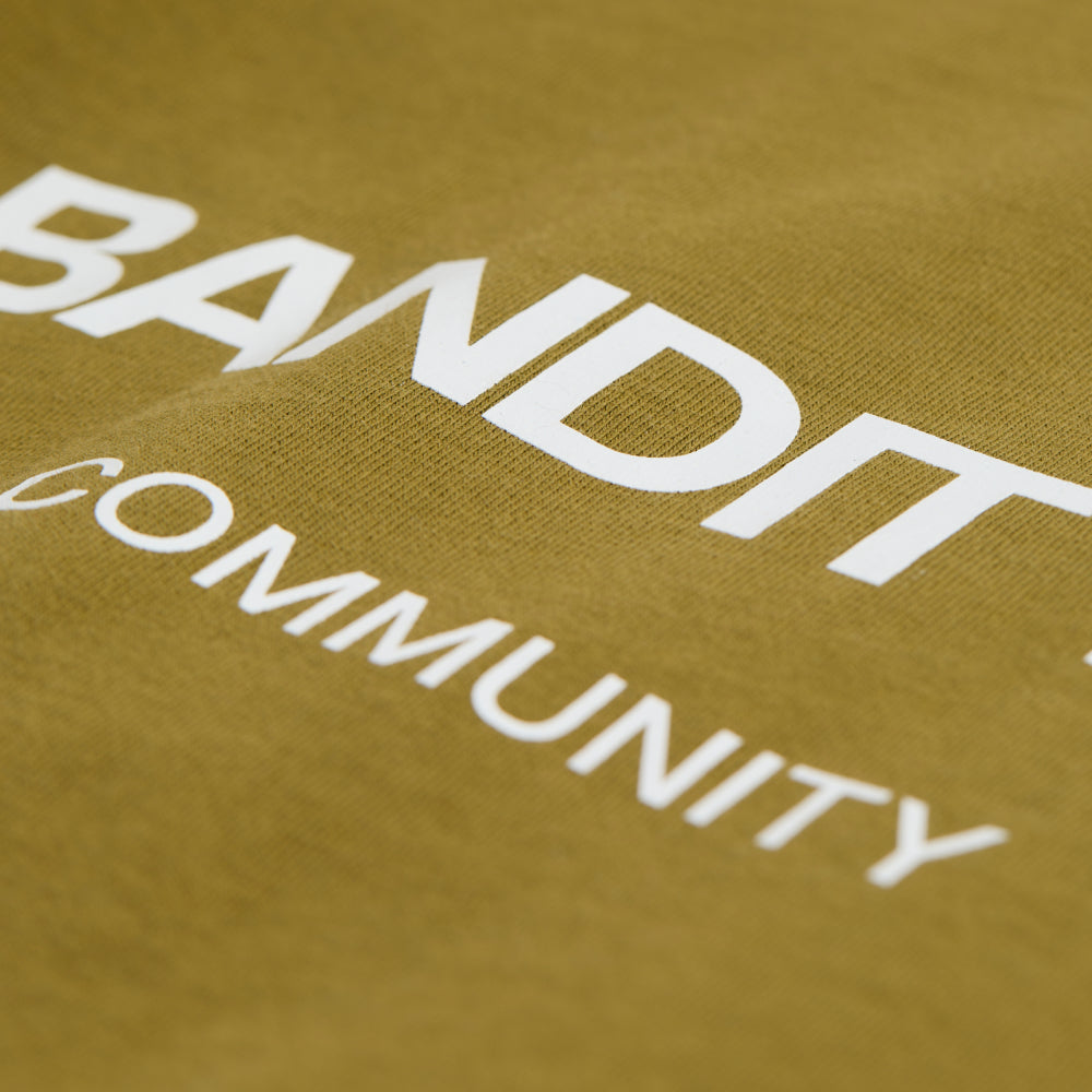 Bandit - The Community Tee - Moss - Unisex