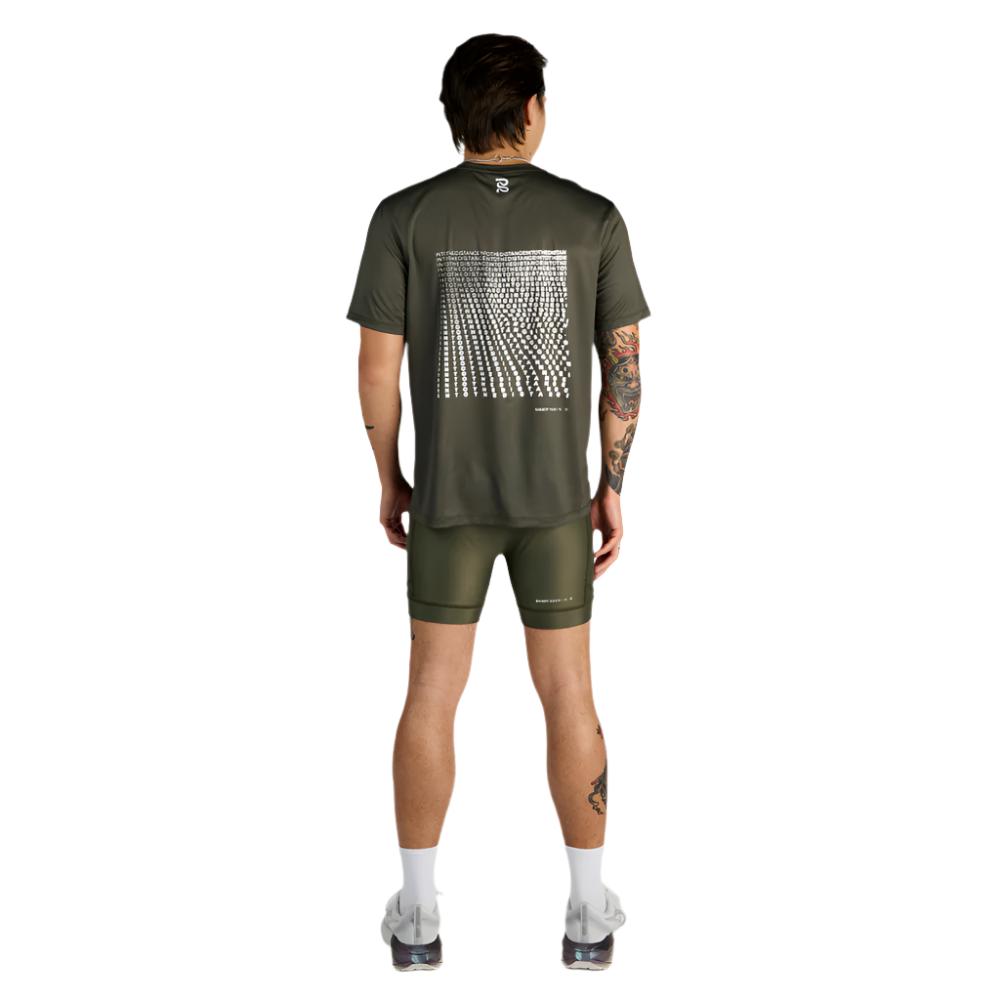 Bandit - Drift "Into The Distance" Performance Tee - Olive - Men's