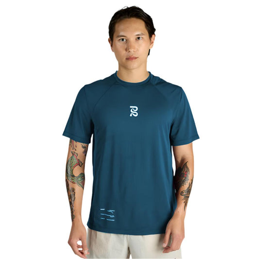 Bandit - Vento Performance Tee, Pieced - Deep Teal - Men's