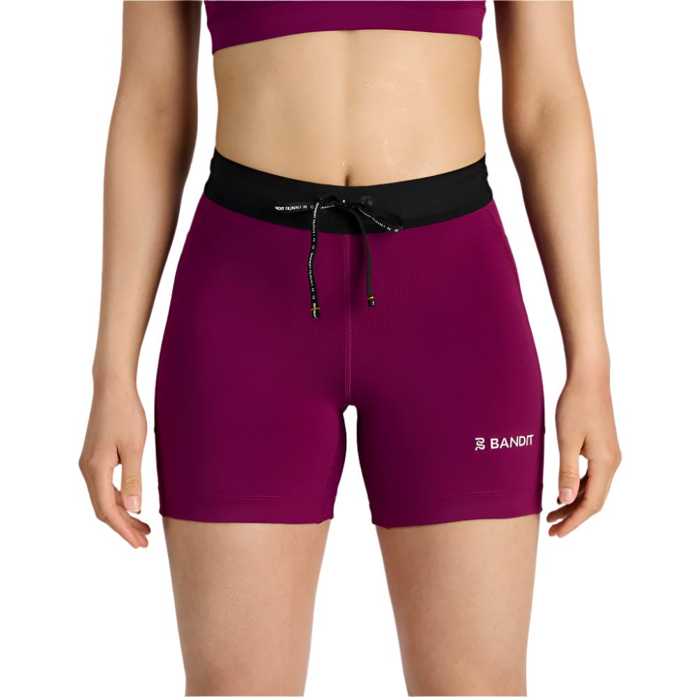 Bandit - Stamina 5" Compression Shorts - Deep Plum - Women's