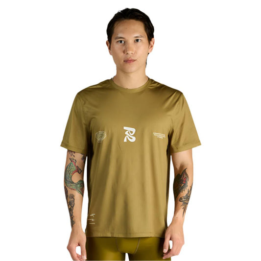 Bandit - Drift "Chaos Triple Front" Performance Tee - Manzanilla - Men's